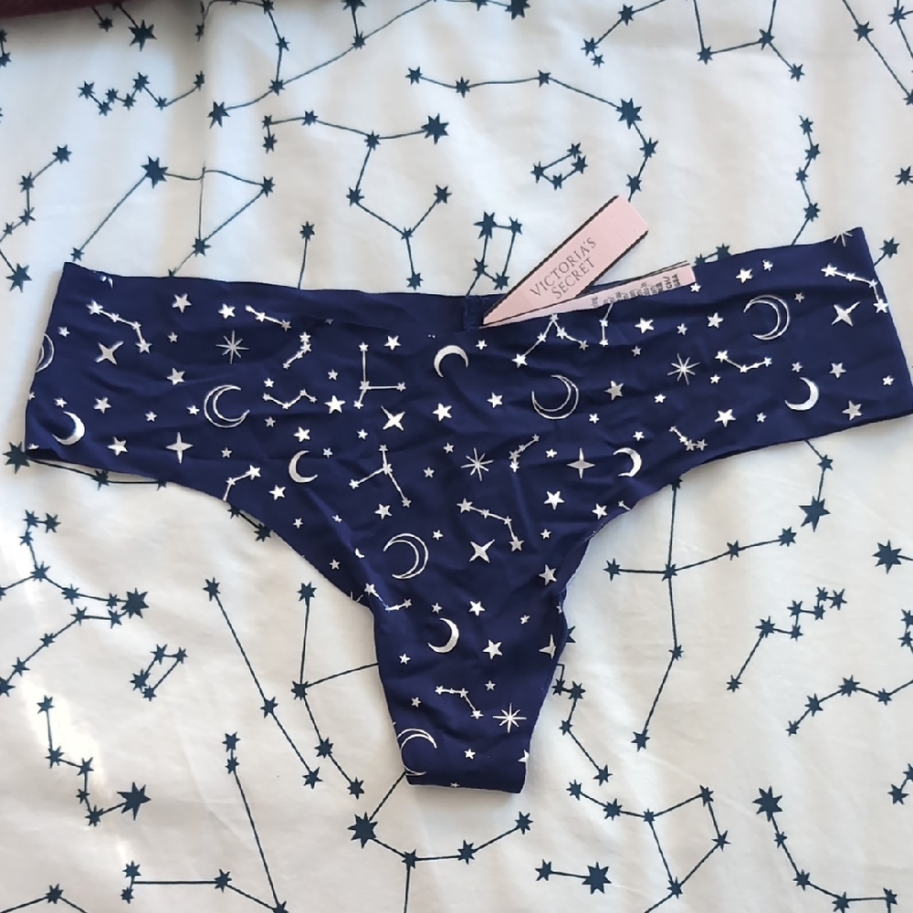 Victoria's Secret Metallic Midnight Sky Briefs